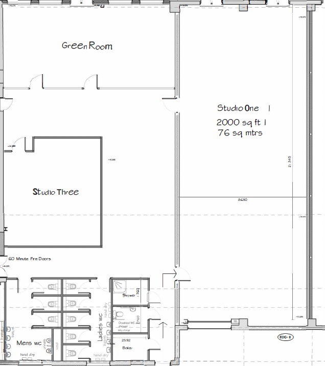 Studio Floor Plan